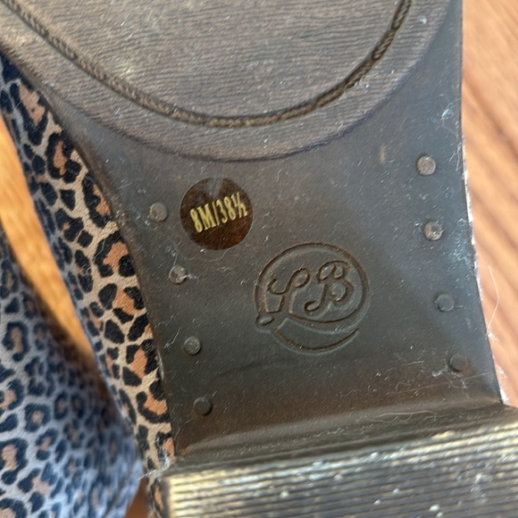 Lucky brand baley leopard bootie - Picture 5 of 7